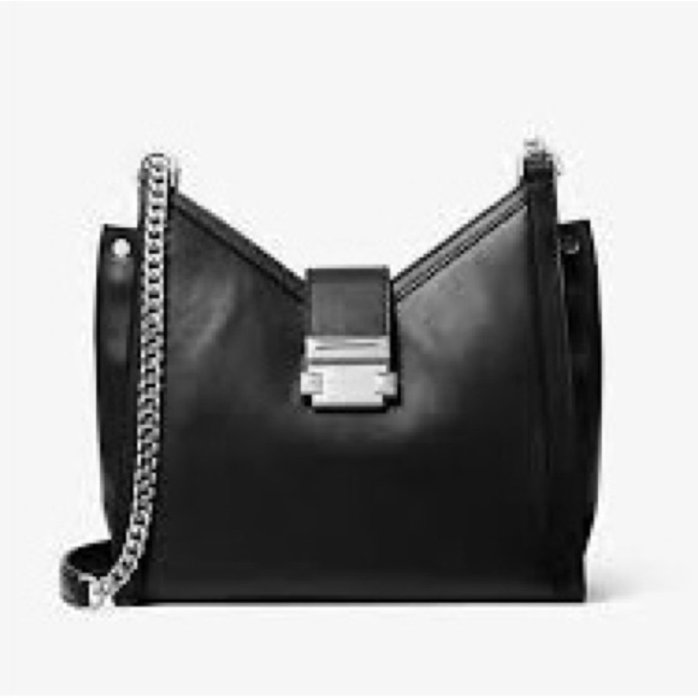 Whitney Small Leather Shoulder Bag